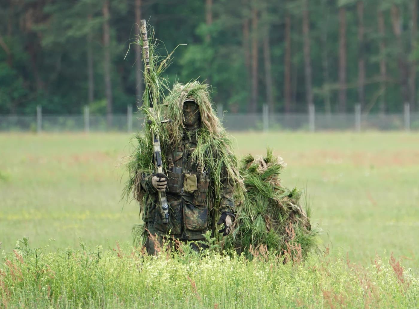 KSK-Soldaten in Tarnung beim Tag der Bundeswehr 2017 in Faßberg