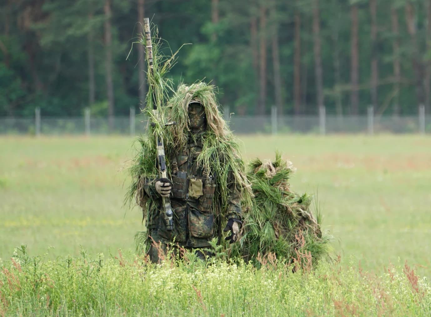 KSK-Soldaten in Tarnung beim Tag der Bundeswehr