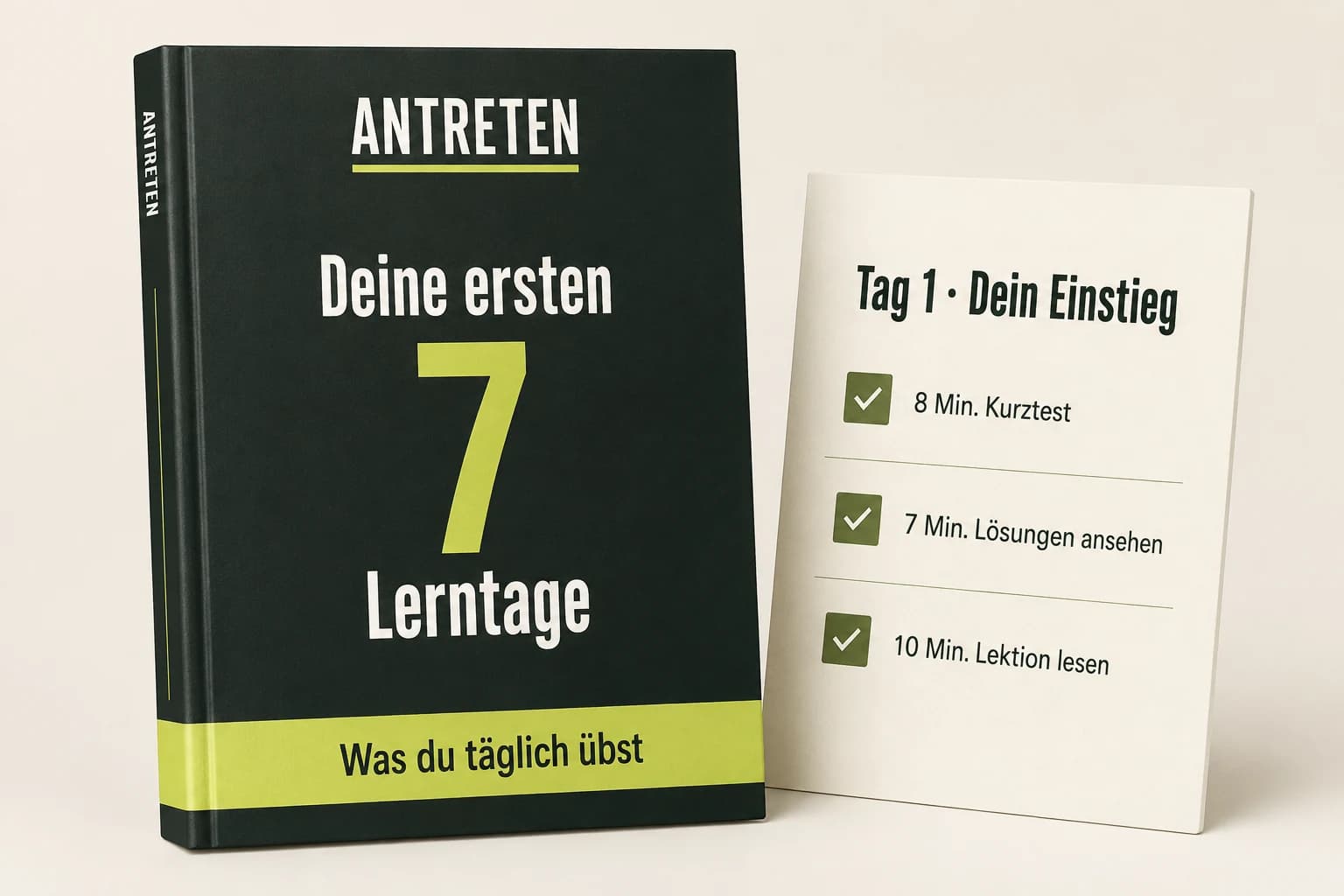 Produktansicht: 7-Tage-Startplan: Was du täglich übst